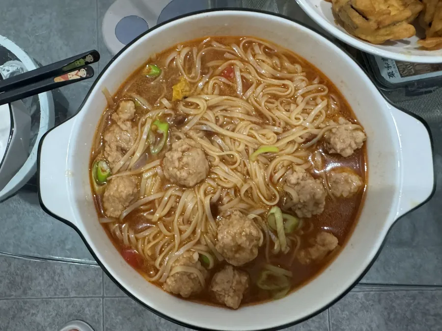 丸子汤面